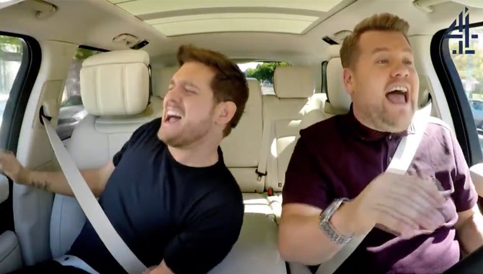 WATCH The first look at Michael Bublé’s EPIC Carpool Karaoke is here