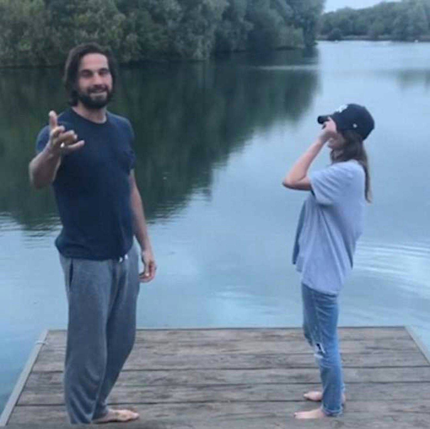 Jamie Jewitt's fake proposal to Camilla Thurlow