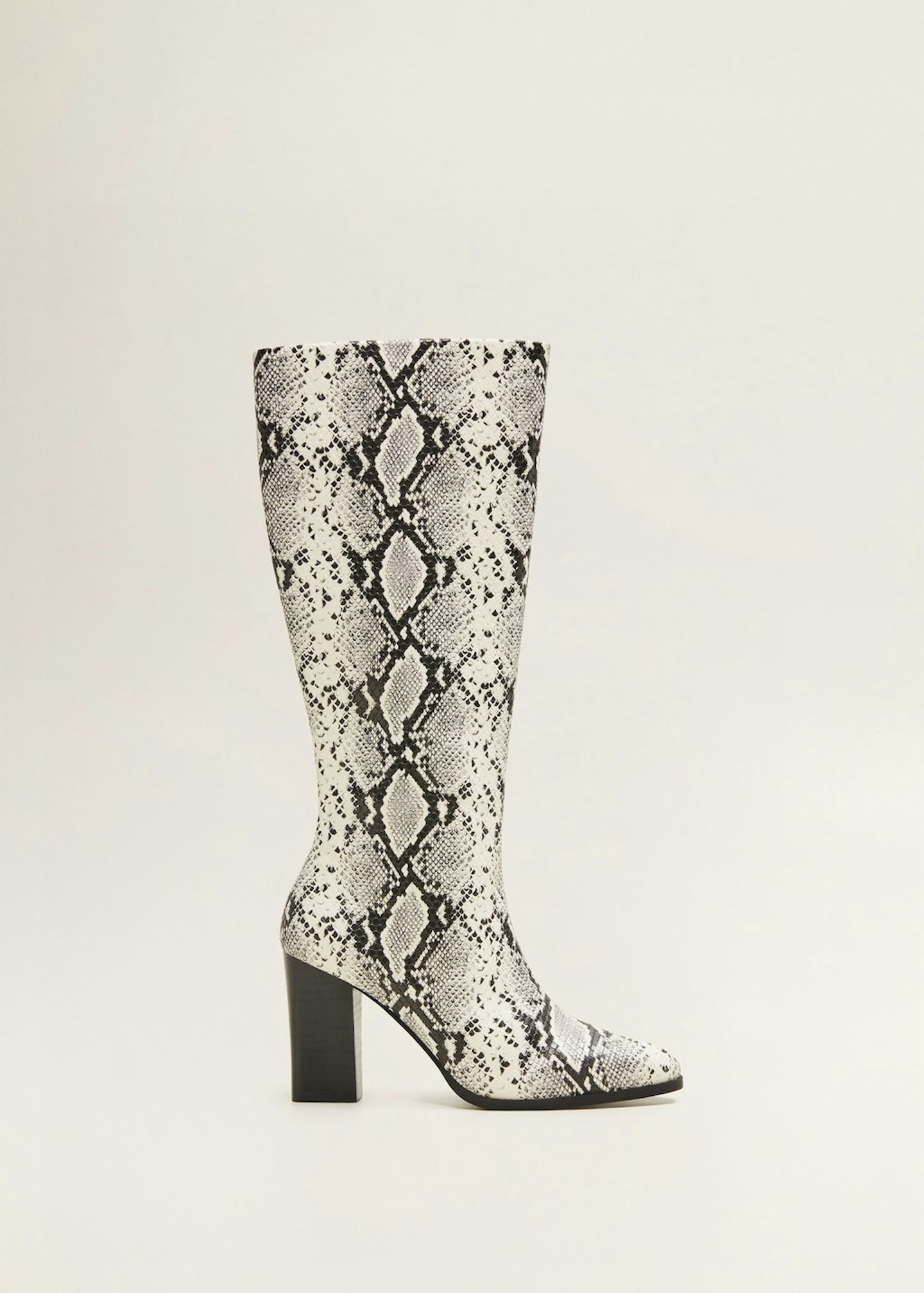 Mango, Snake-Effect Boots, £79.99