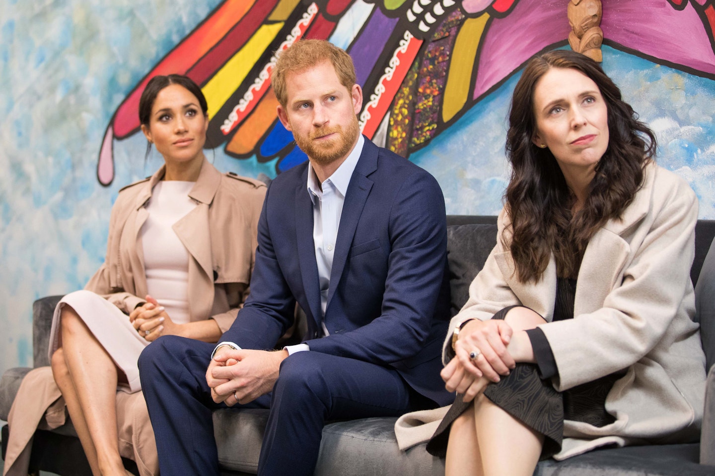 meghan markle earrings jacinda ardern