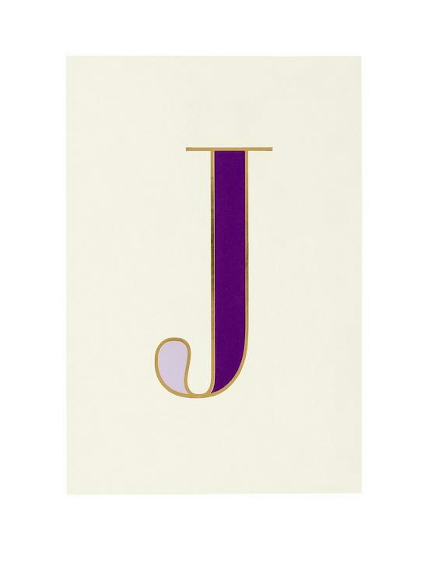 Kate Spade Personalised alphabet notebook