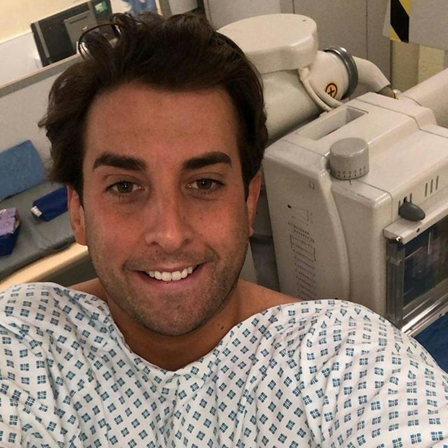 Arg shows off his injuries 