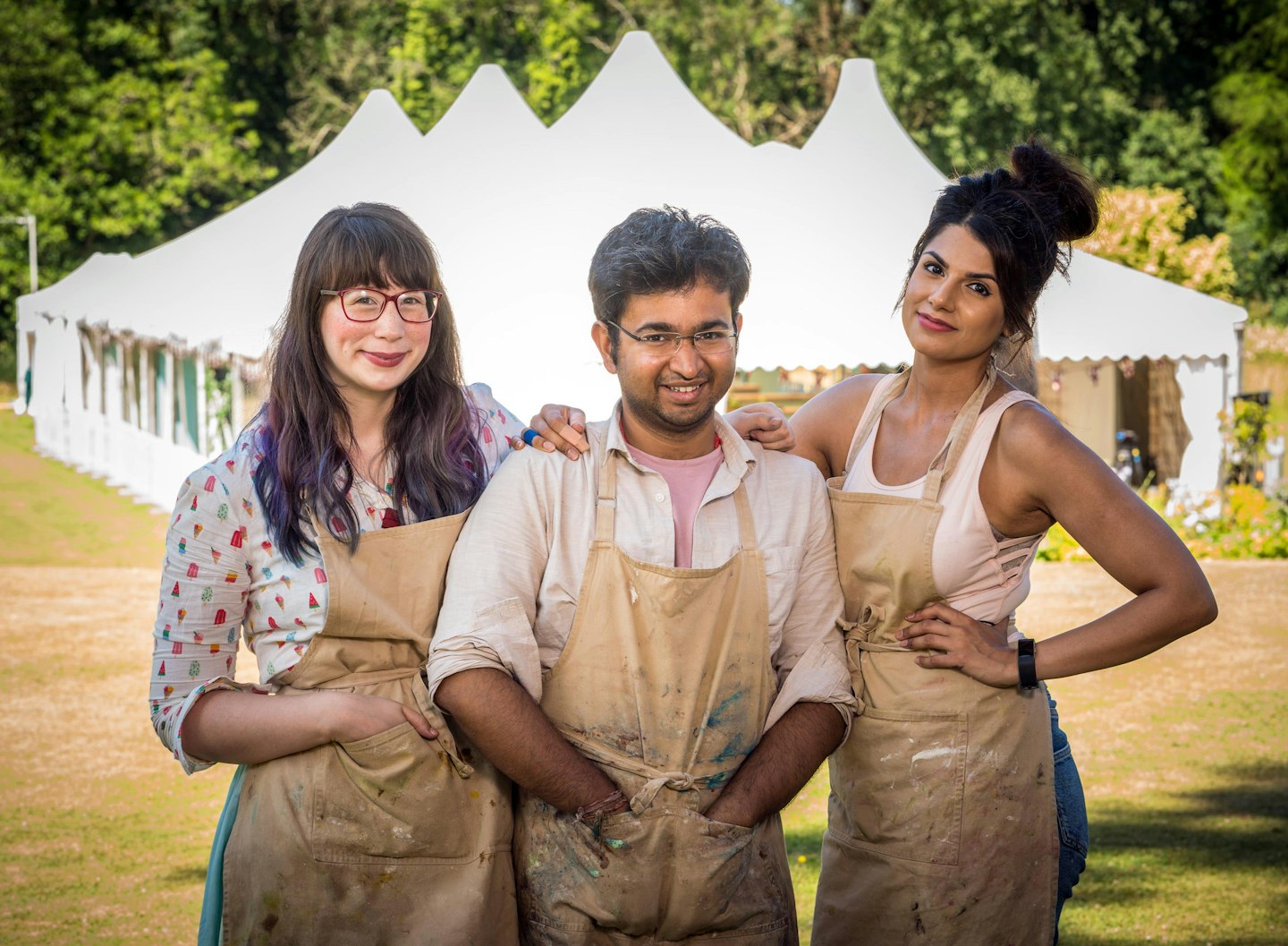 Great British Bake Off finalists