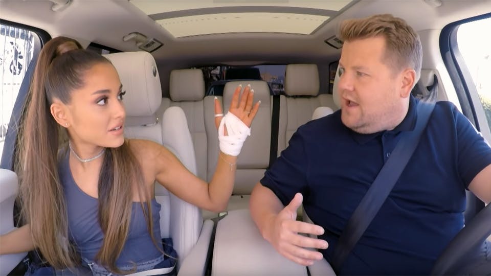 The reason for Ariana Grande’s Carpool Karaoke injury has been REVEALED