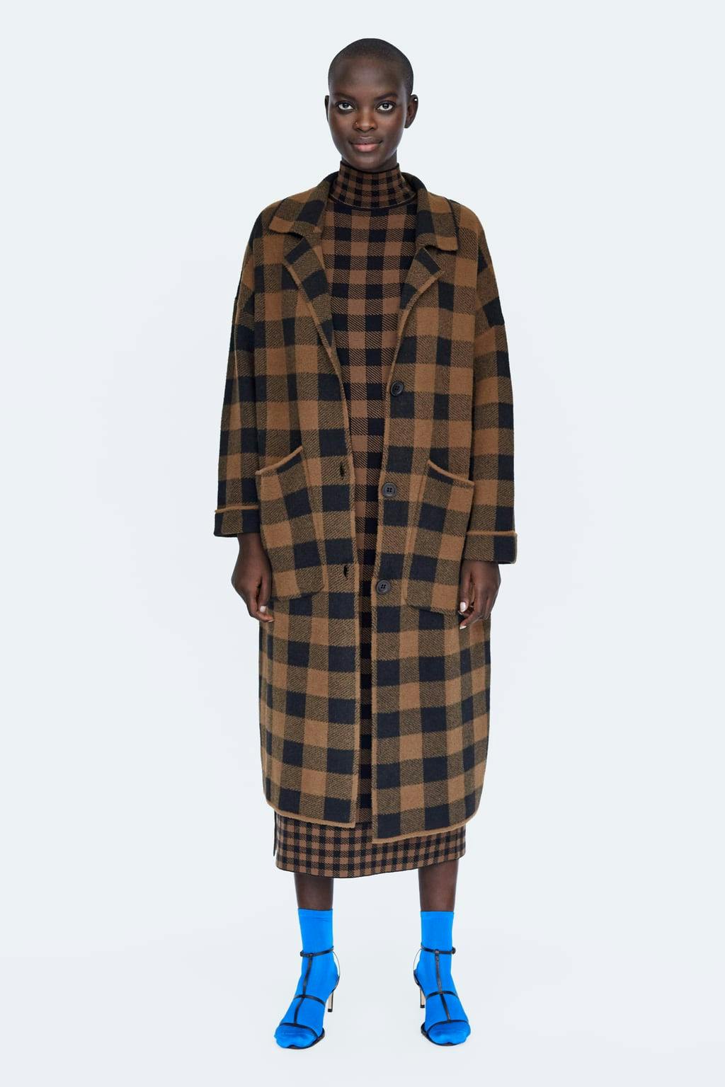 Zara shop maternity coat