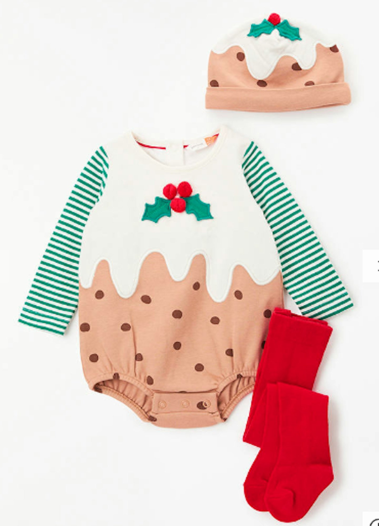 Christmas Pudding Romper