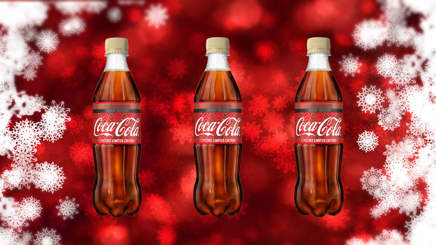coca cola festive drink cinnamon