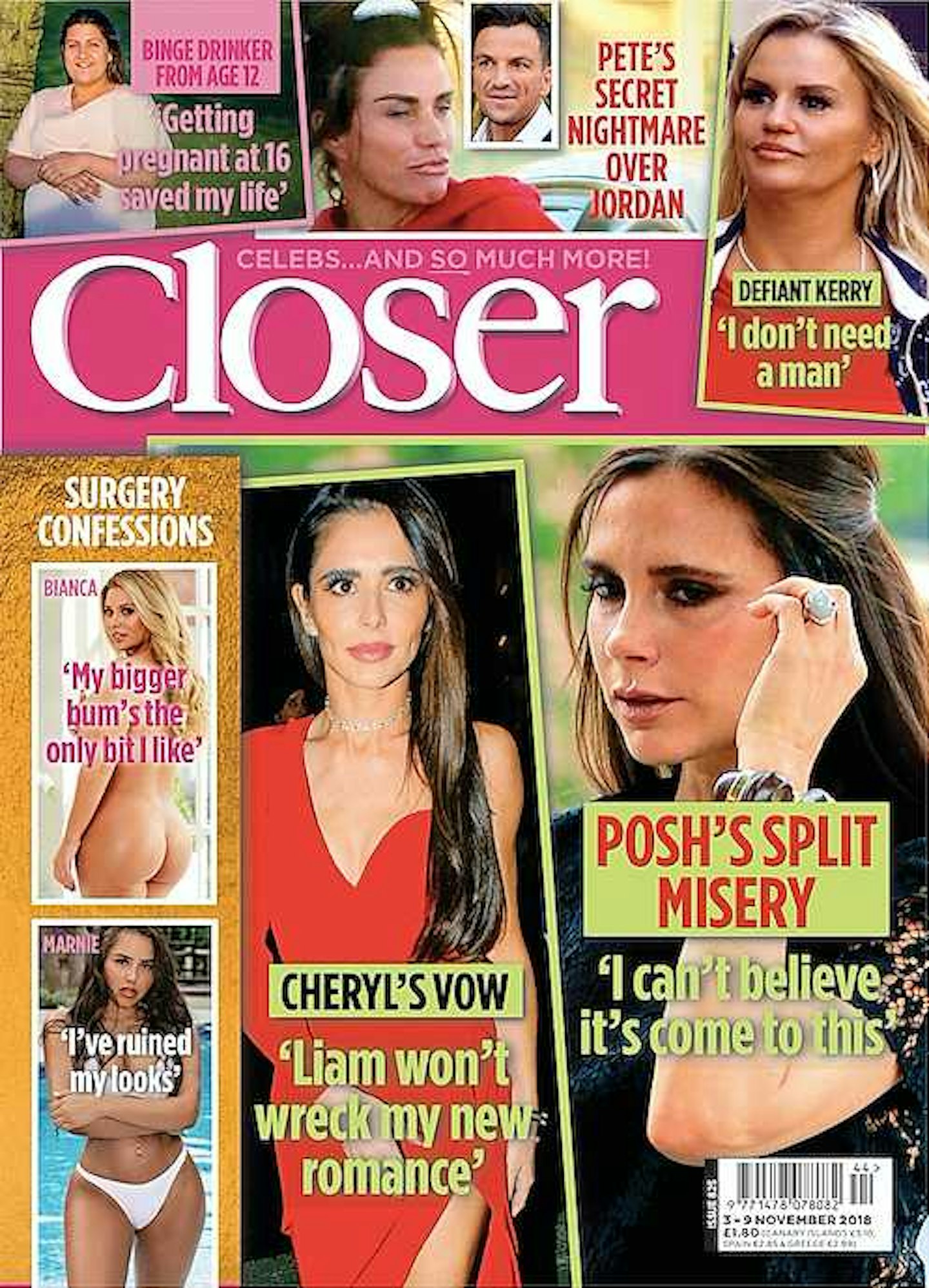 Closer magazine issue 825