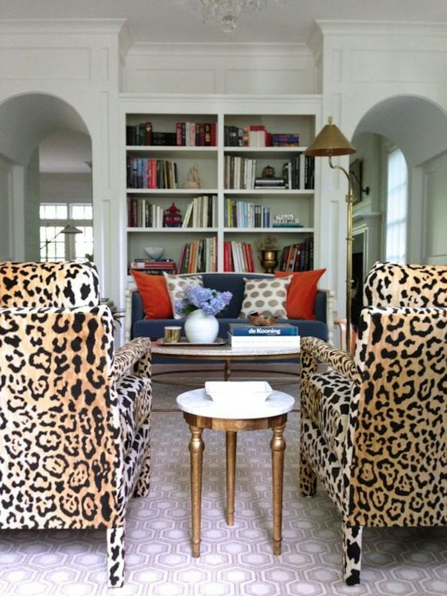 leopard print interiors