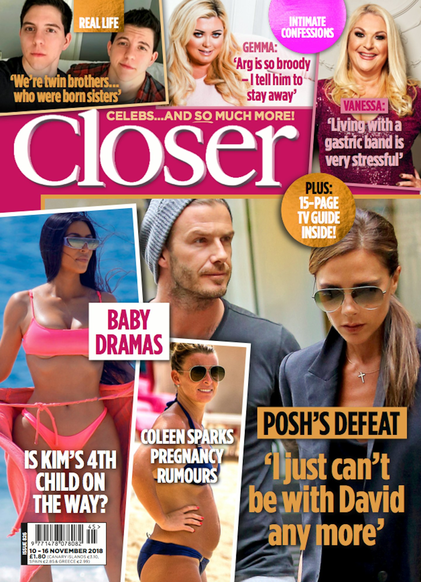 Closer magazine issue 826