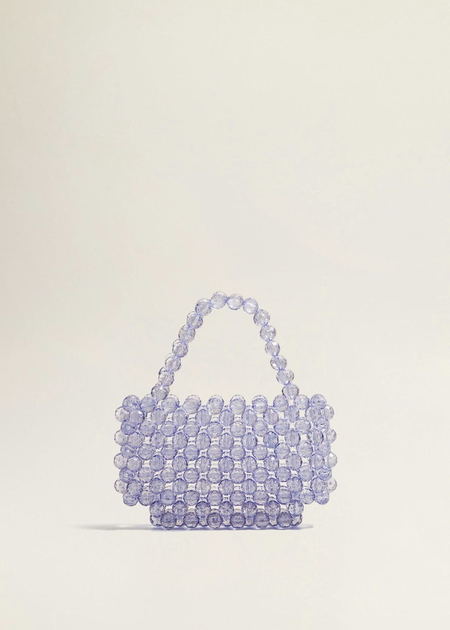 Mango, Beaded See-Through Bag, £59.99