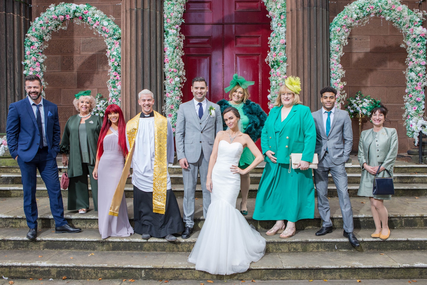 hollyoaks mercedes and russ wedding