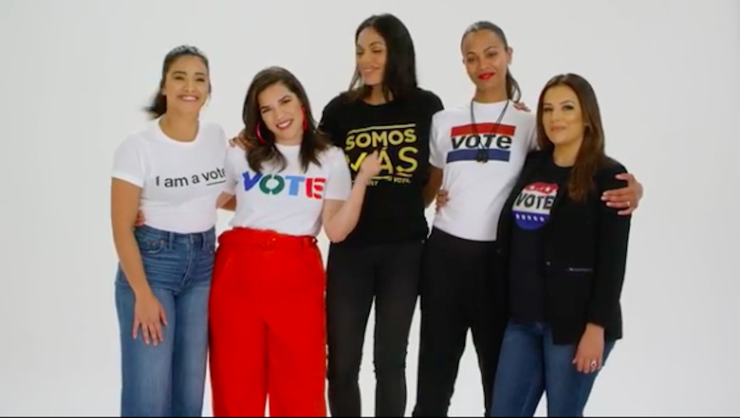 Celebrities Voting In The US Midterm Elections - Grazia (stacked)