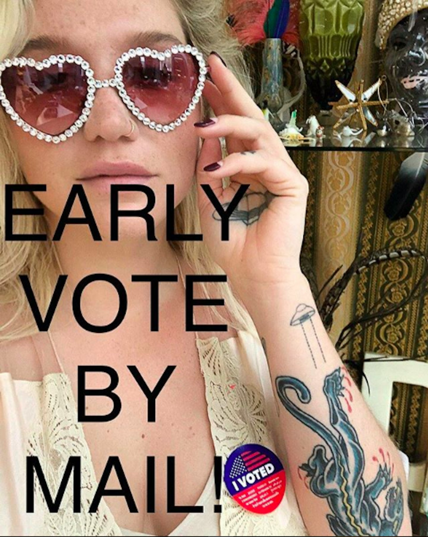 Celebrities Voting In The US Midterm Elections - Grazia (stacked)