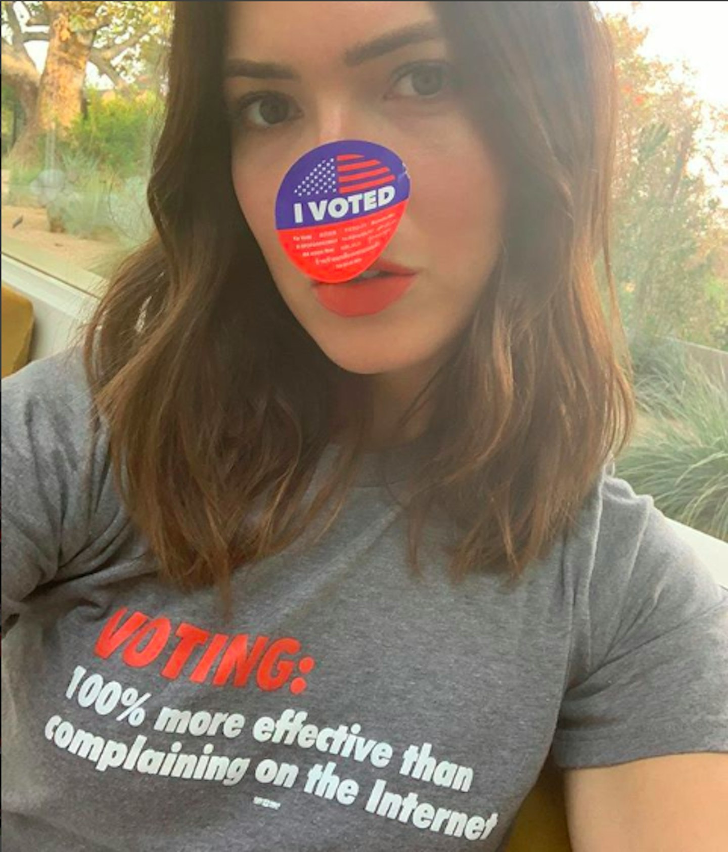 Celebrities Voting In The US Midterm Elections - Grazia (stacked)