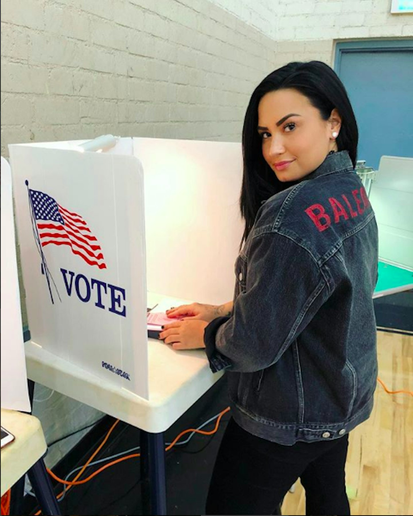 Celebrities Voting In The US Midterm Elections - Grazia (stacked)
