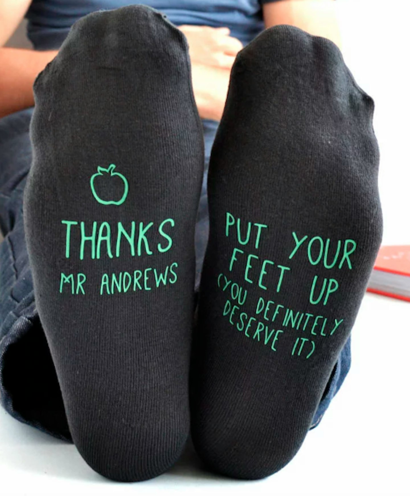 put your feet up socks christmas present