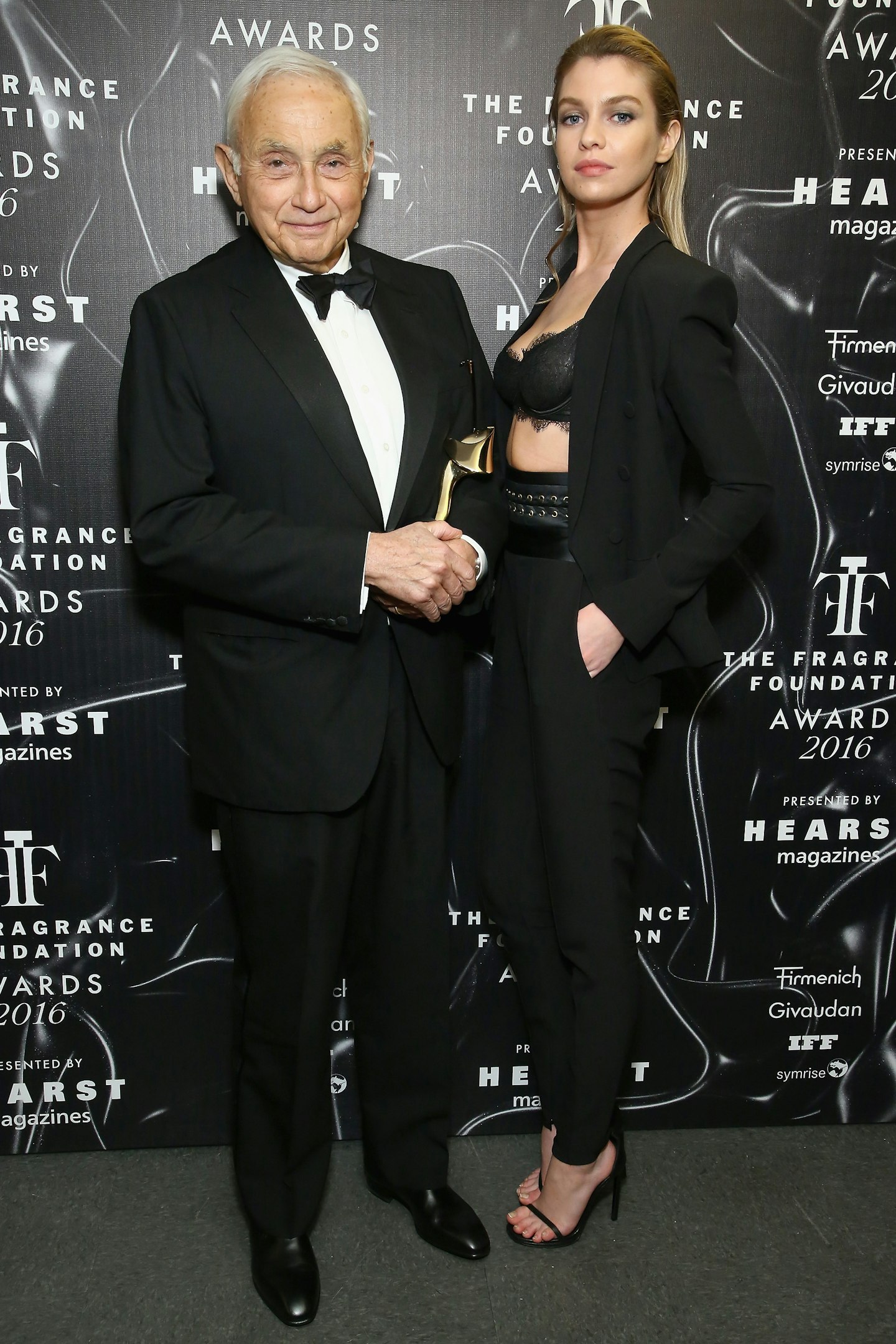 Les Wexner and Stella Maxwell