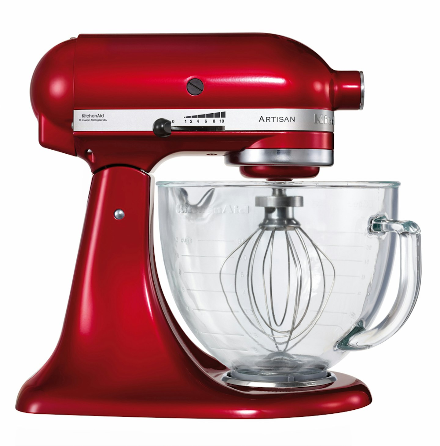 red kitchenaid very