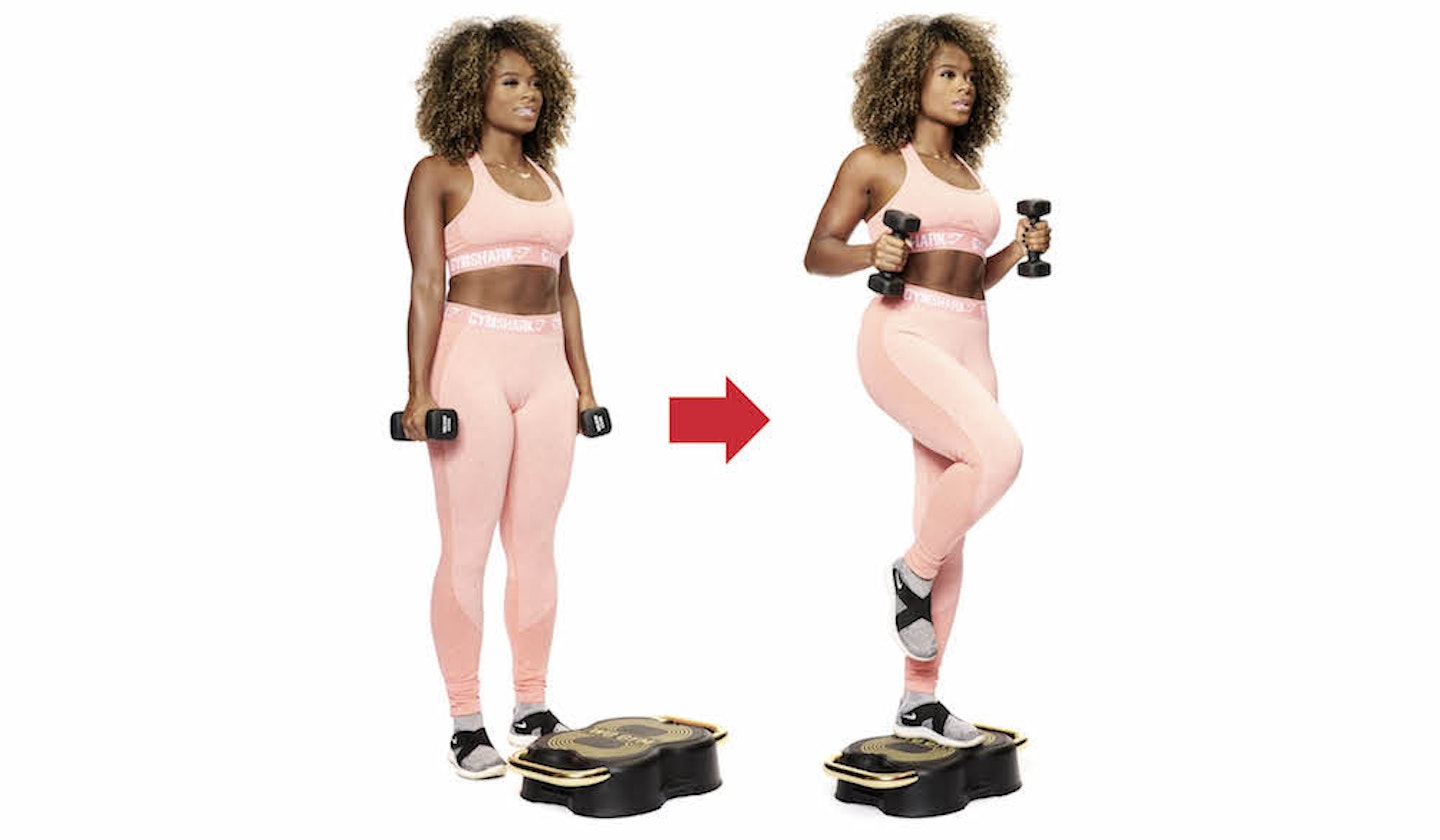 Fleur East fitness