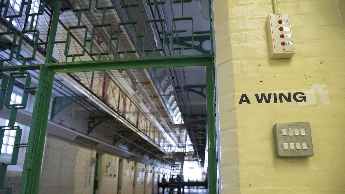 Women in prison cells 