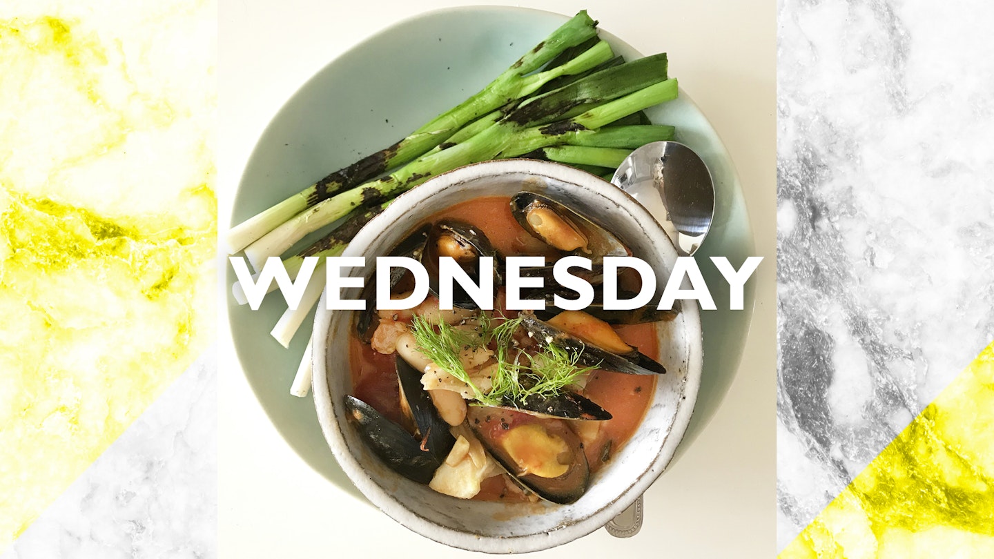 Spanish Fish Stew, 20 mins
