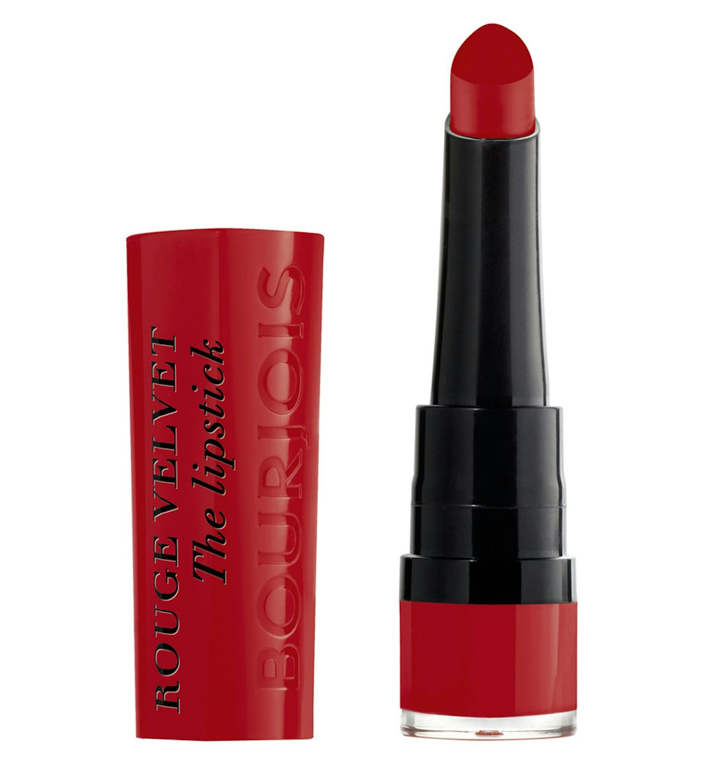 Bourjois Rouge Velvet The Lipstick in Rubis Cute, £8.99 from Boots