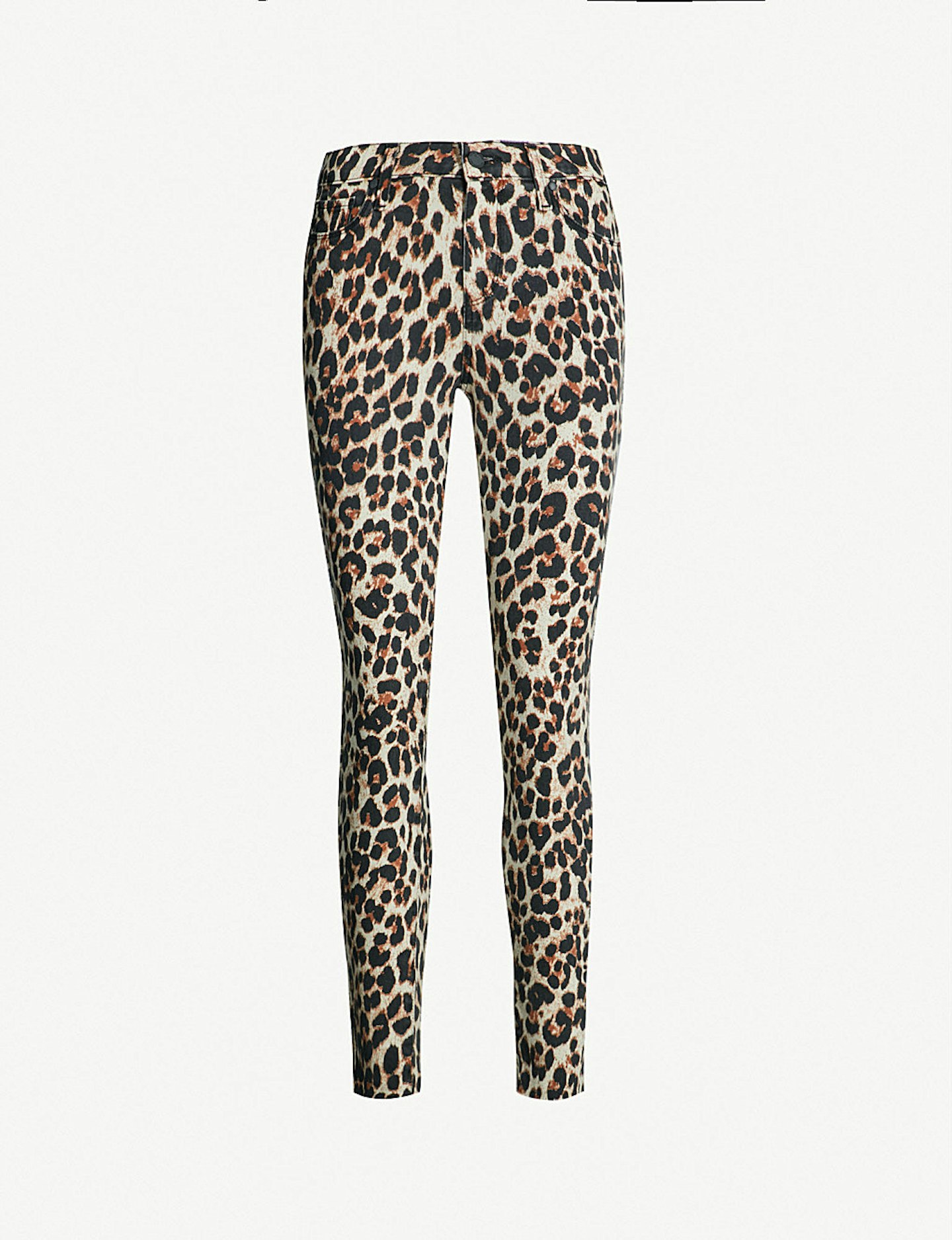 Paige, Verdugo Super-Skinny Mid-Rise Leopard-Print Jeans, £265, Selfridges