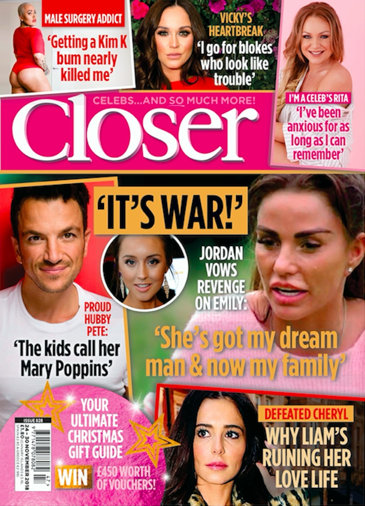 closer magazine front cover