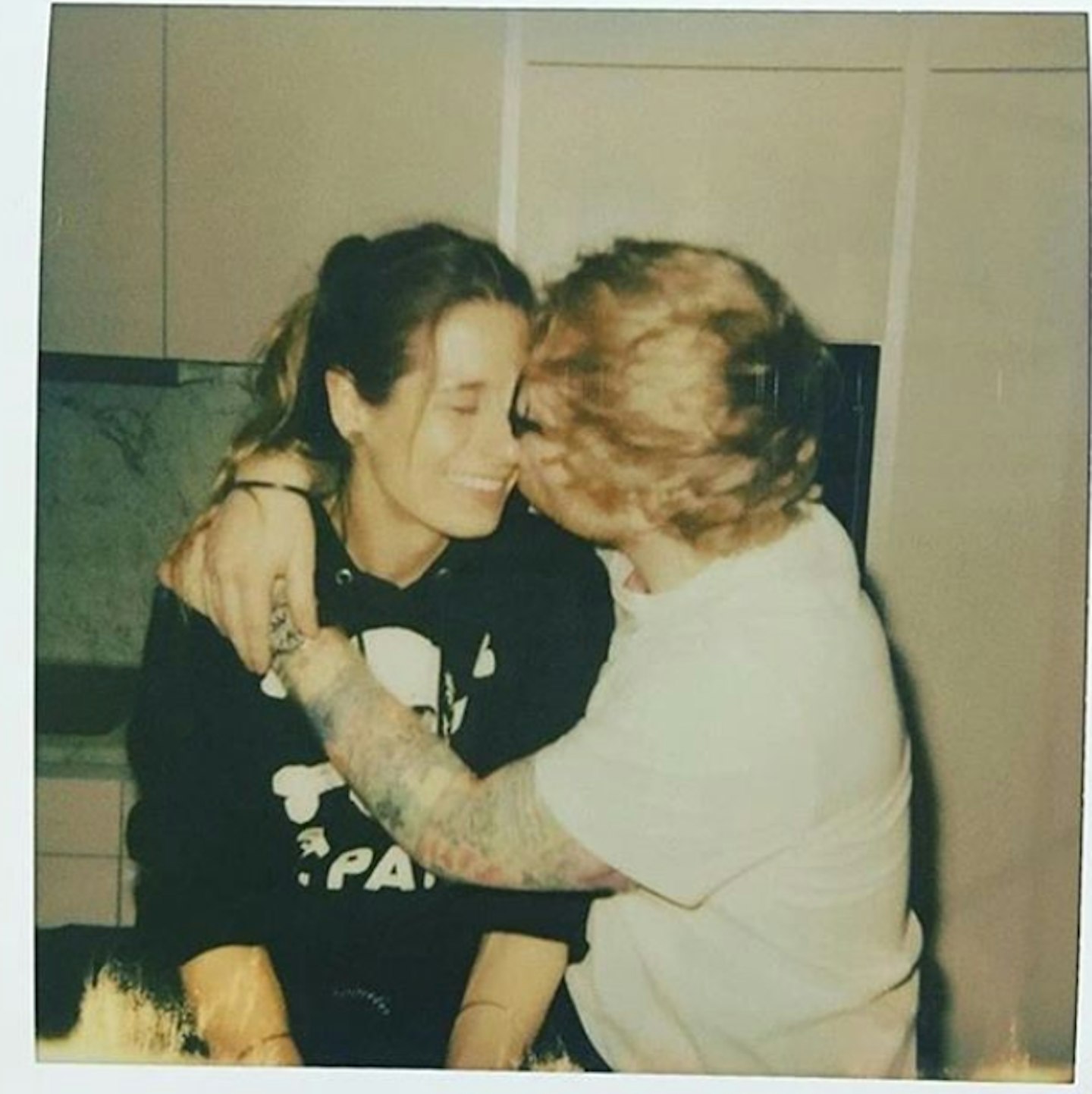 Ed Sheeran announced his engagement