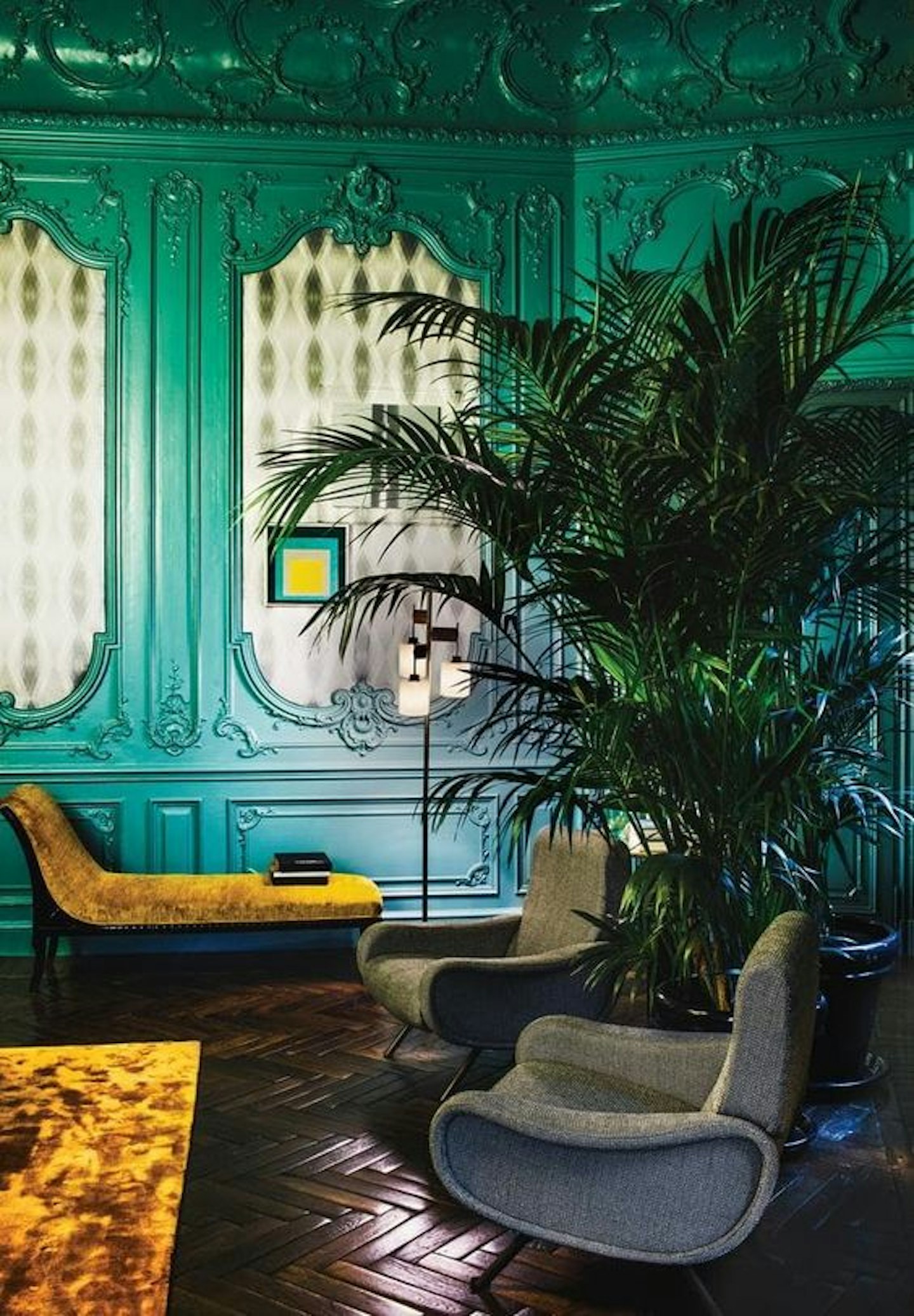 jewel tones interior trend