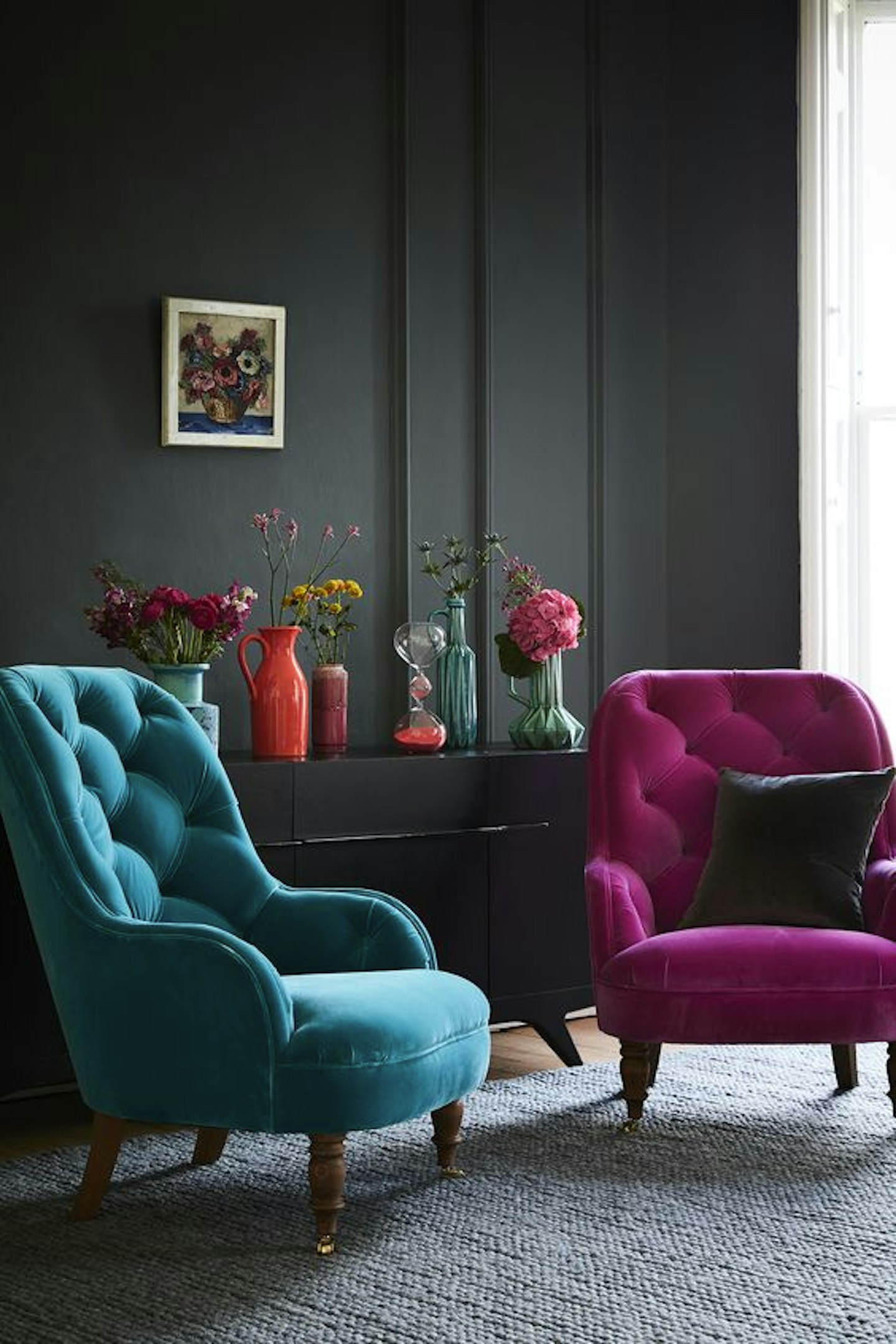 jewel tones interior trend