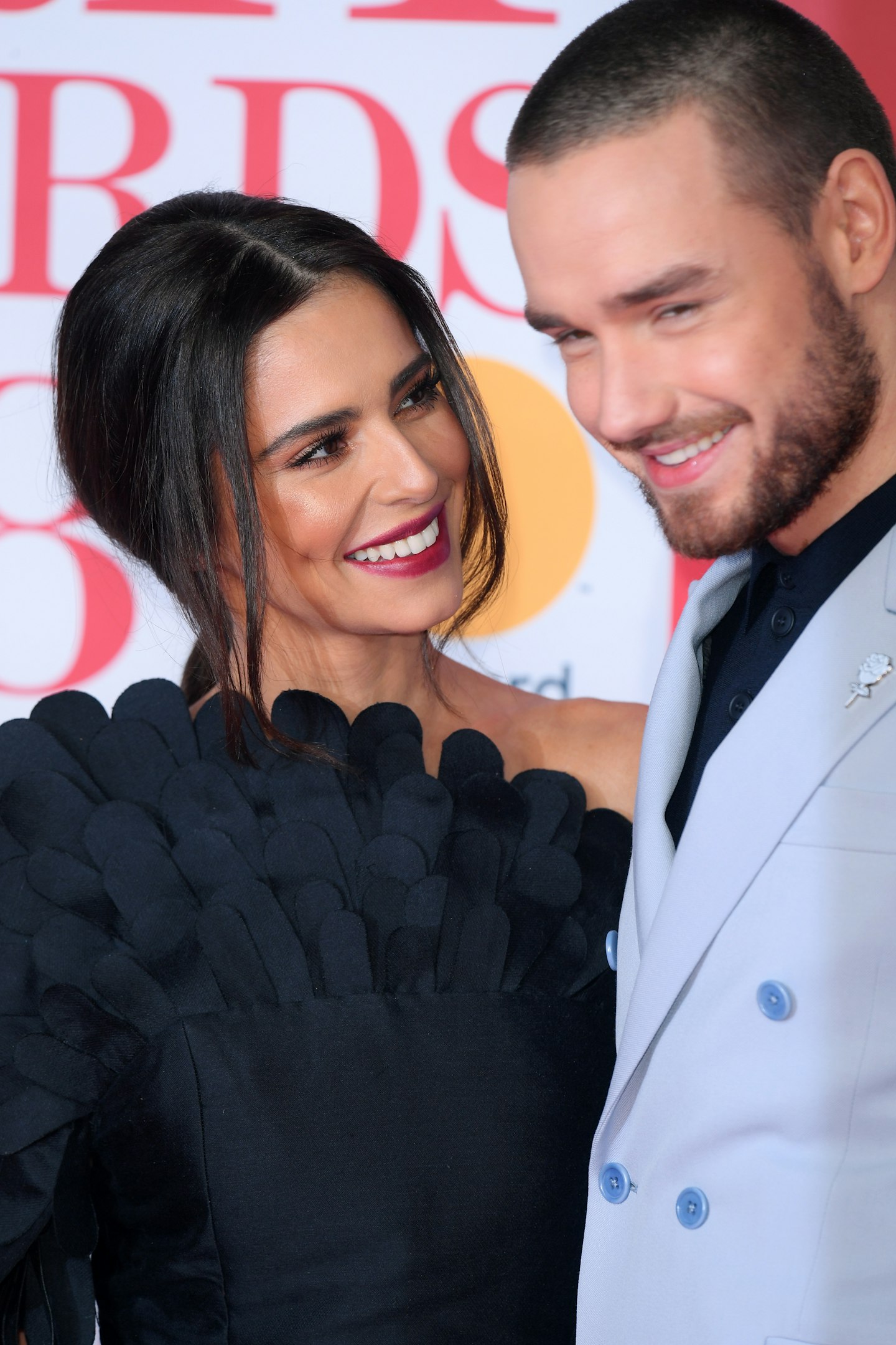 Cheryl and Liam Payne's PDA at The BRITs