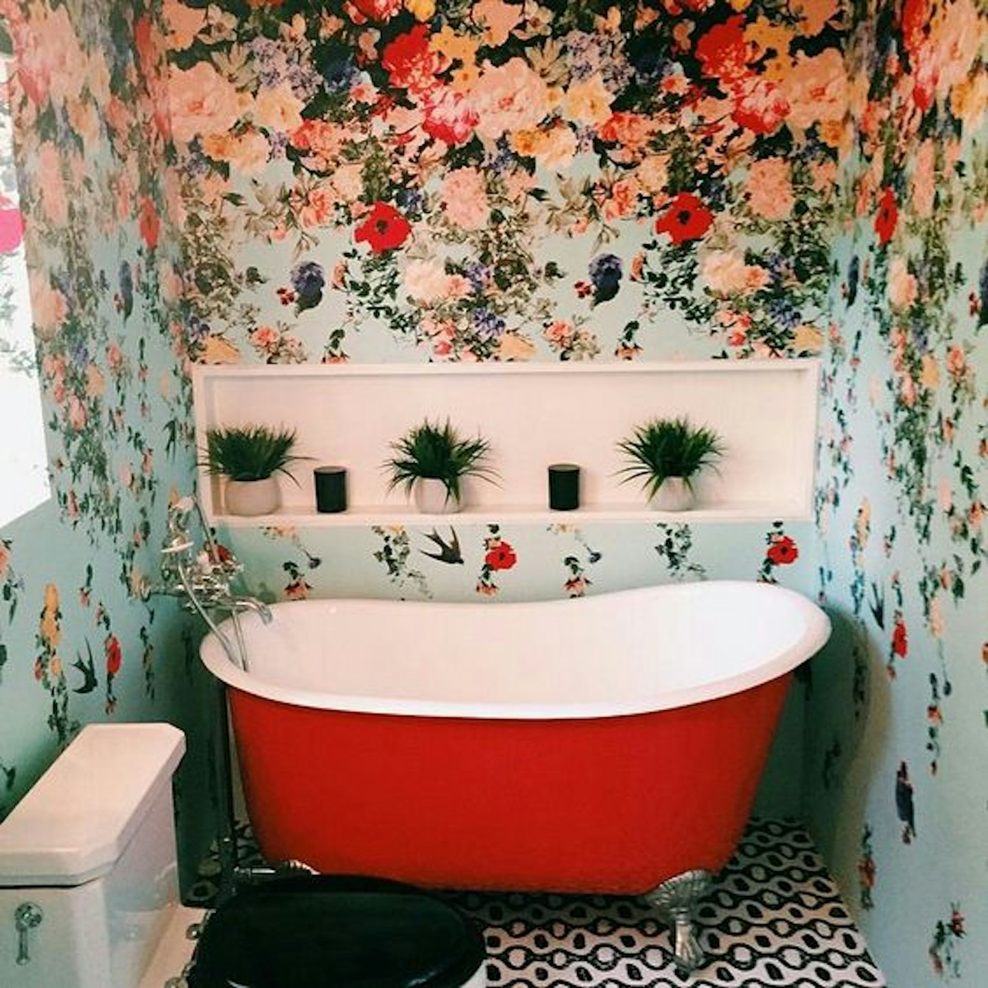 florals interior trend