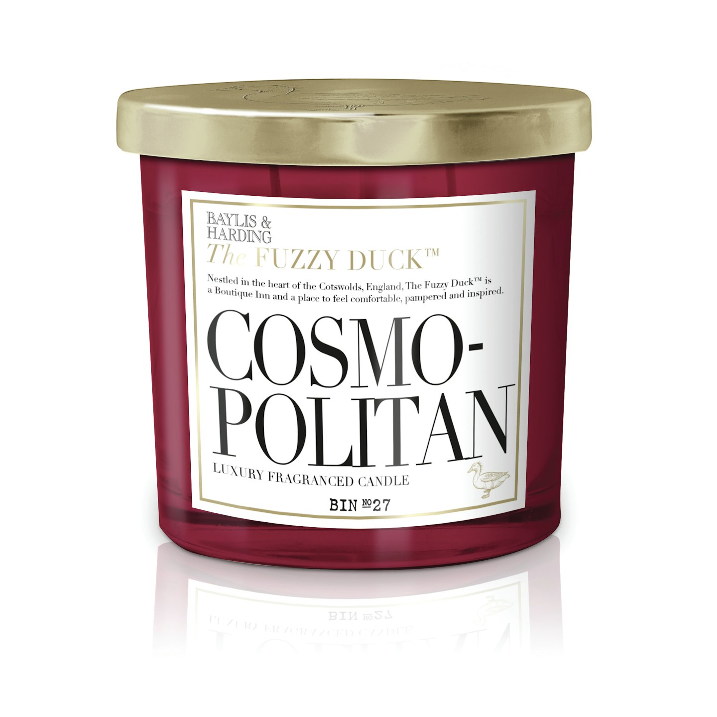 baylis and harding Baylis & Harding Fuzzy Duck Cosmopolitan Cocktail Candle