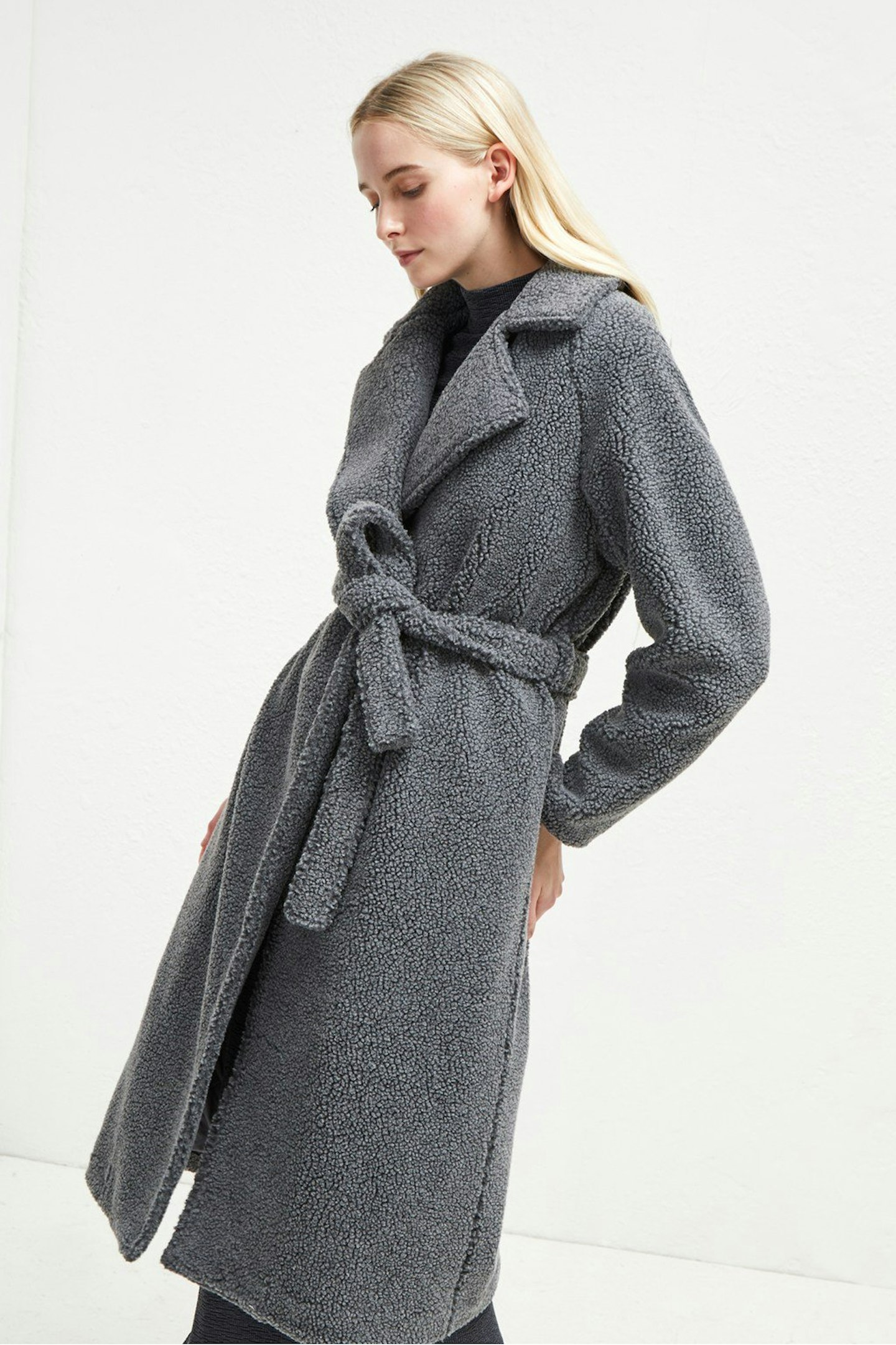 French Connection,  Arabella Faux Shearling Coat, £190