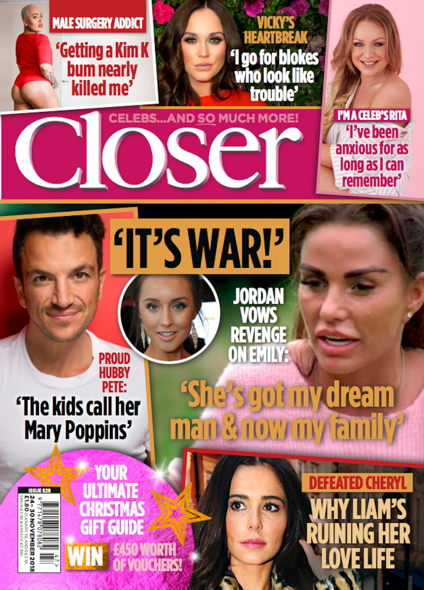 Closer magazine issue 828
