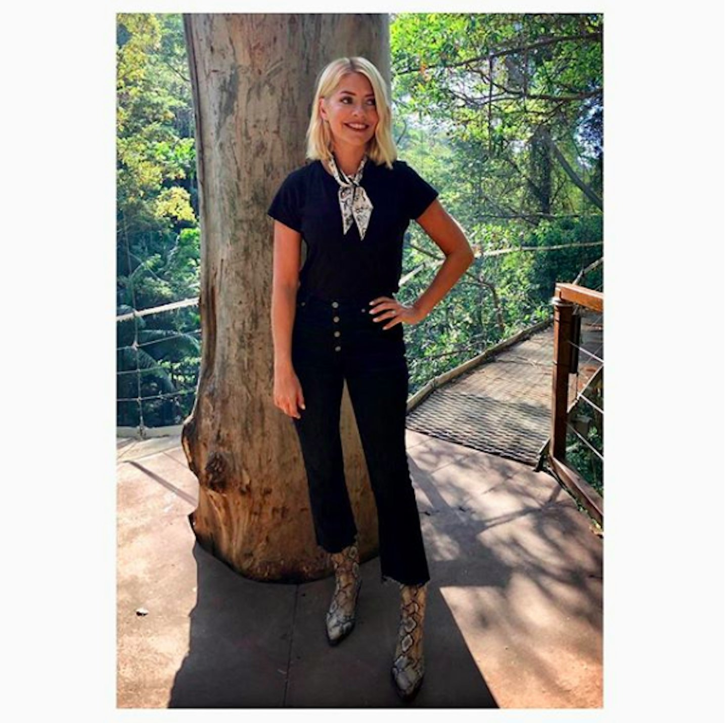 holly willoughby im a celeb outfit 25 november 2018