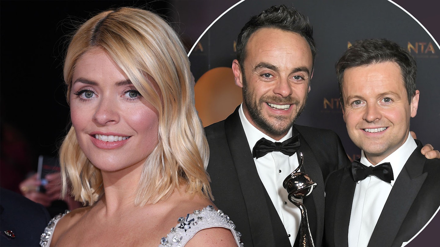 Holly Willoughby and Ant and Dec