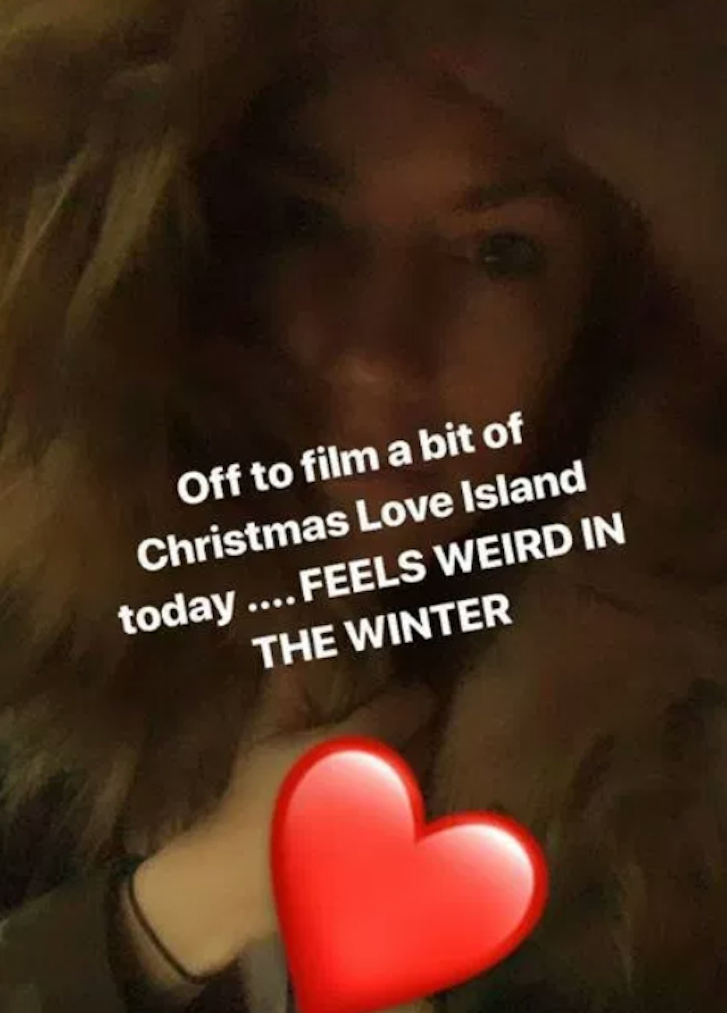 caroline flack love island christmas special 