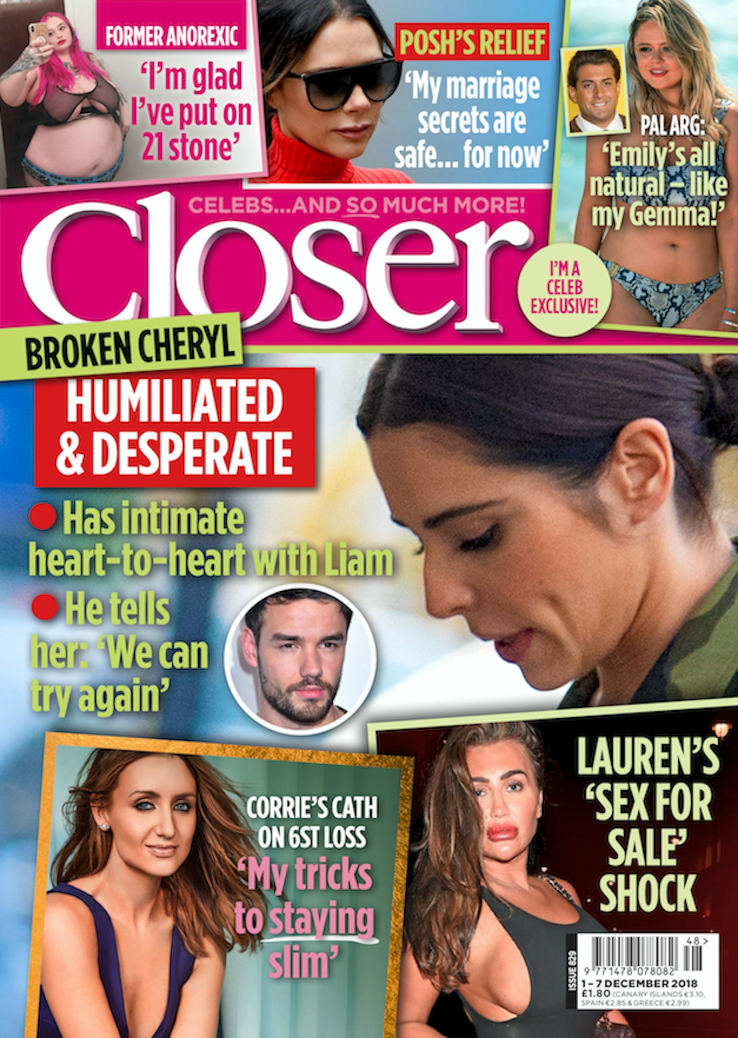 Closer magazine issue 829