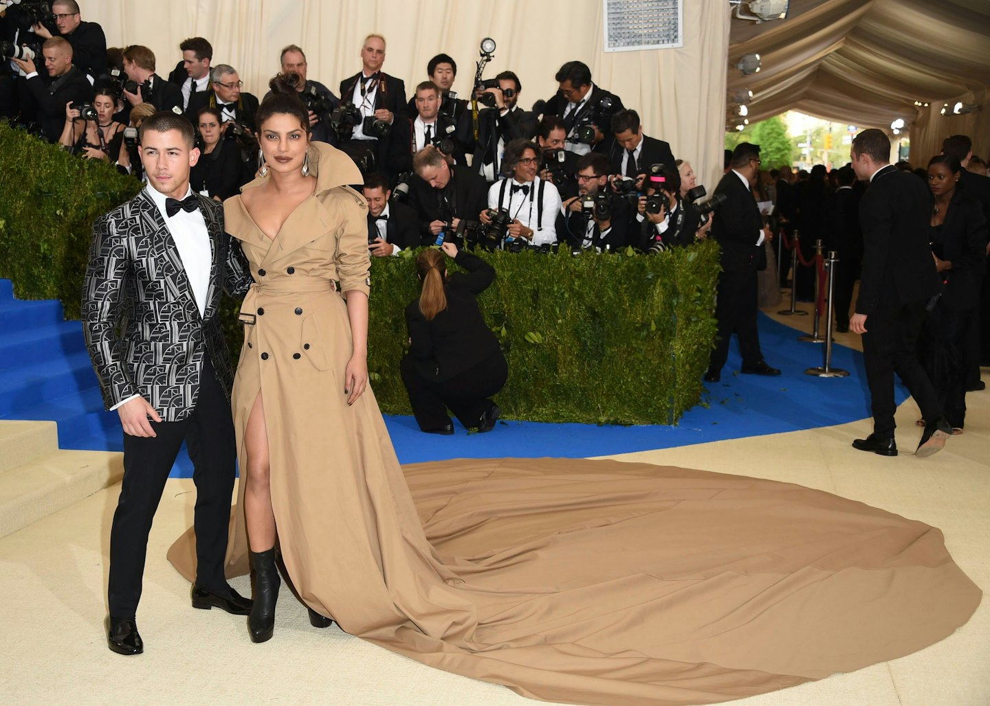 Priyanka Chopra and Nick Jonas wore Ralph Lauren to the Met Gala in 2017