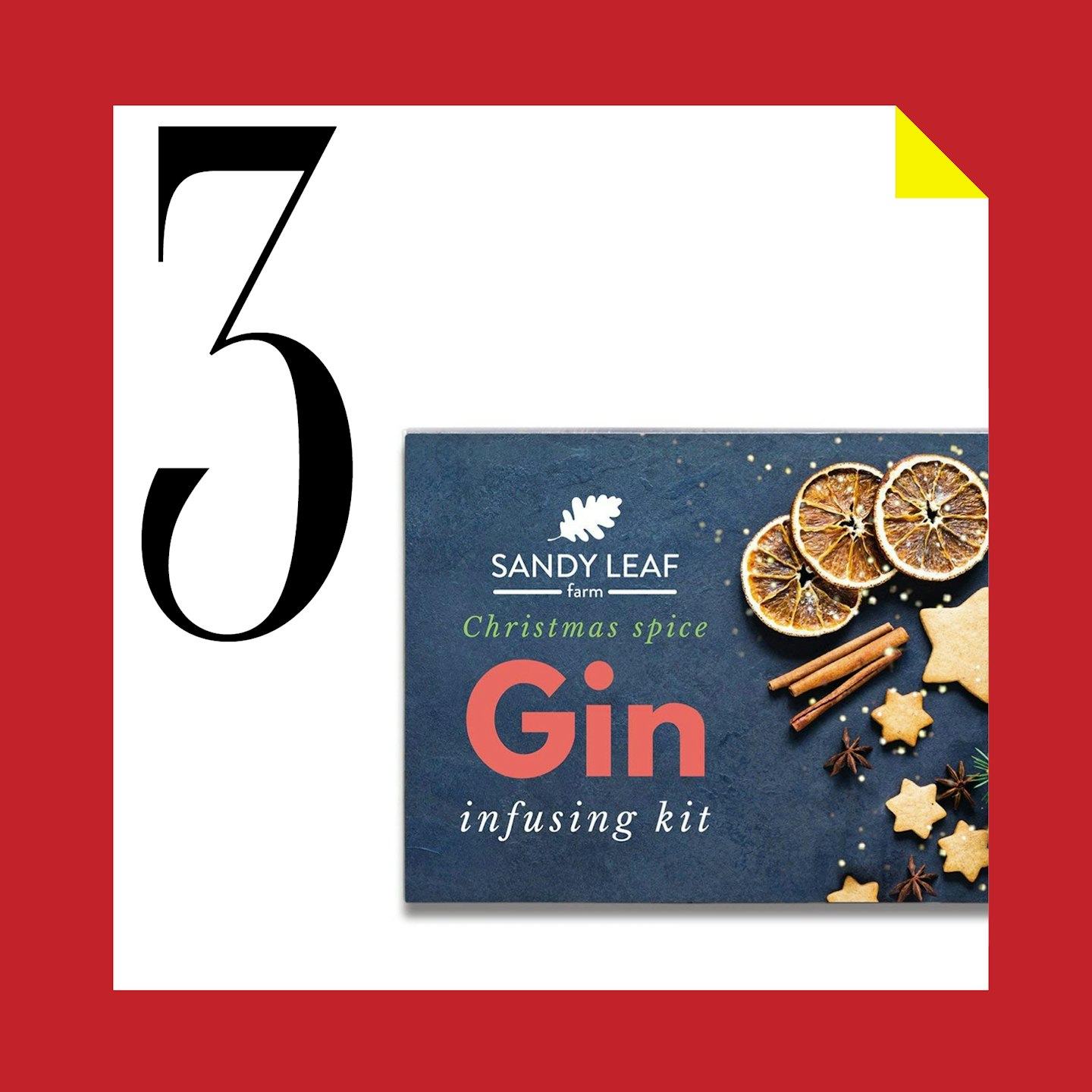 3 December  - Sandy Leaf Farm Christmas Gin Infusing Kit