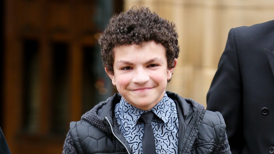 Coronation Street's Alex Bain baby at 17