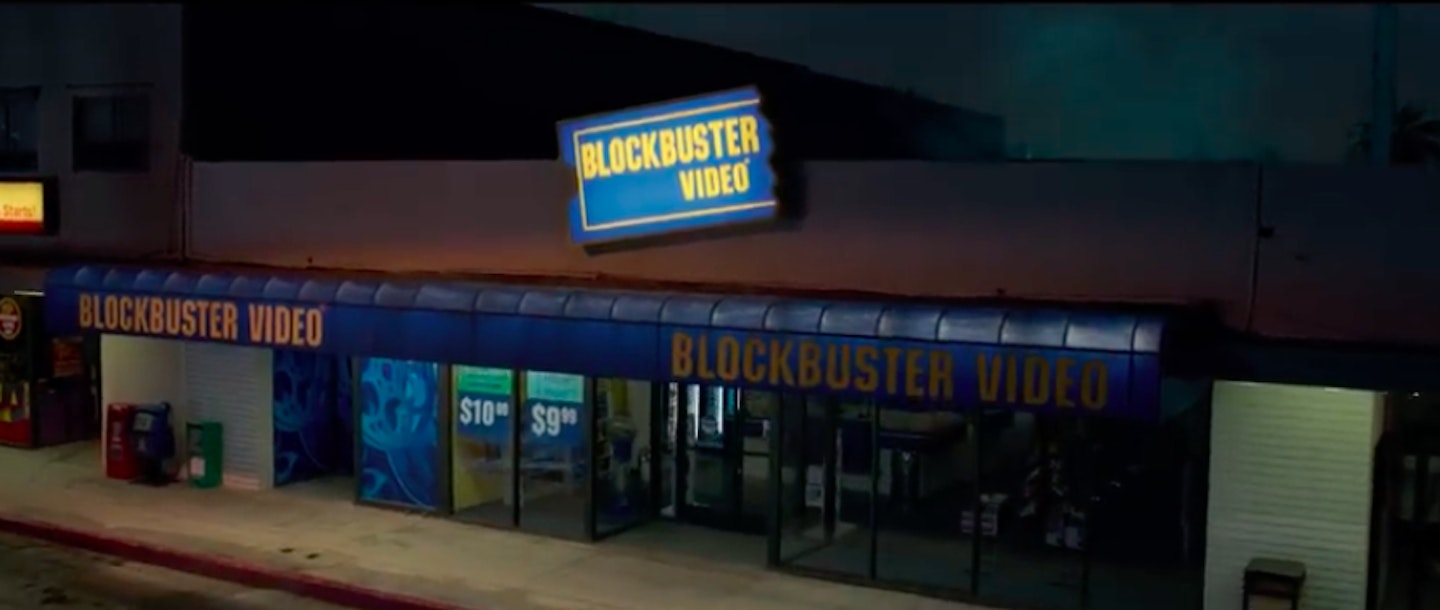 Captain Marvel is a nod to the nineties with Blockbuster set