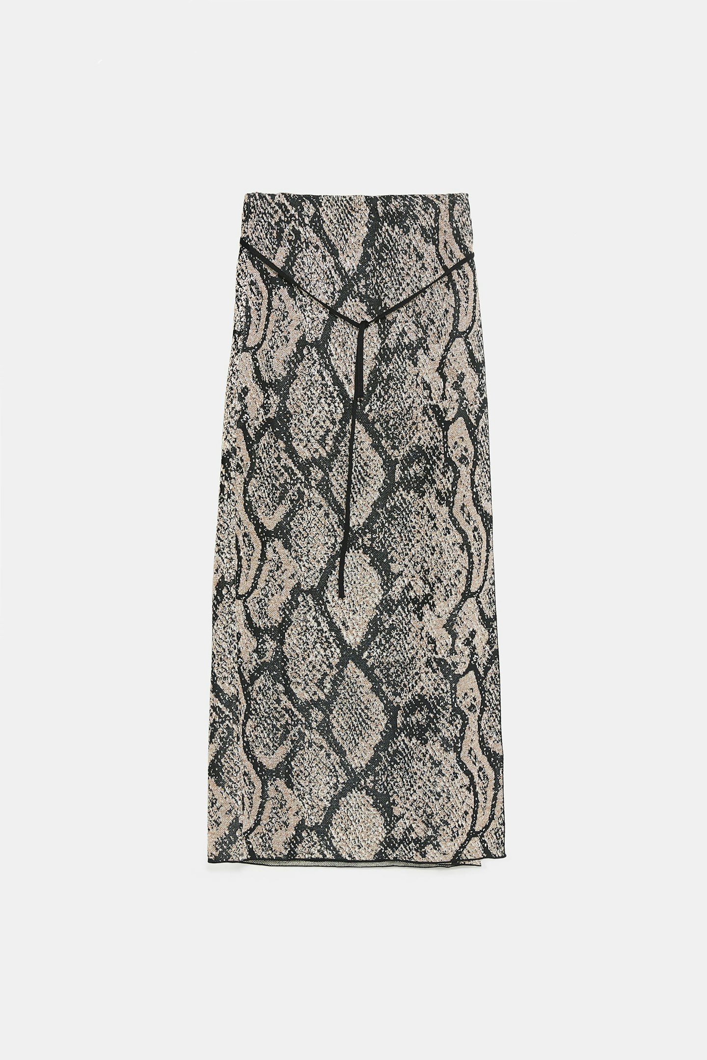 Zara, Animal Print Skirt