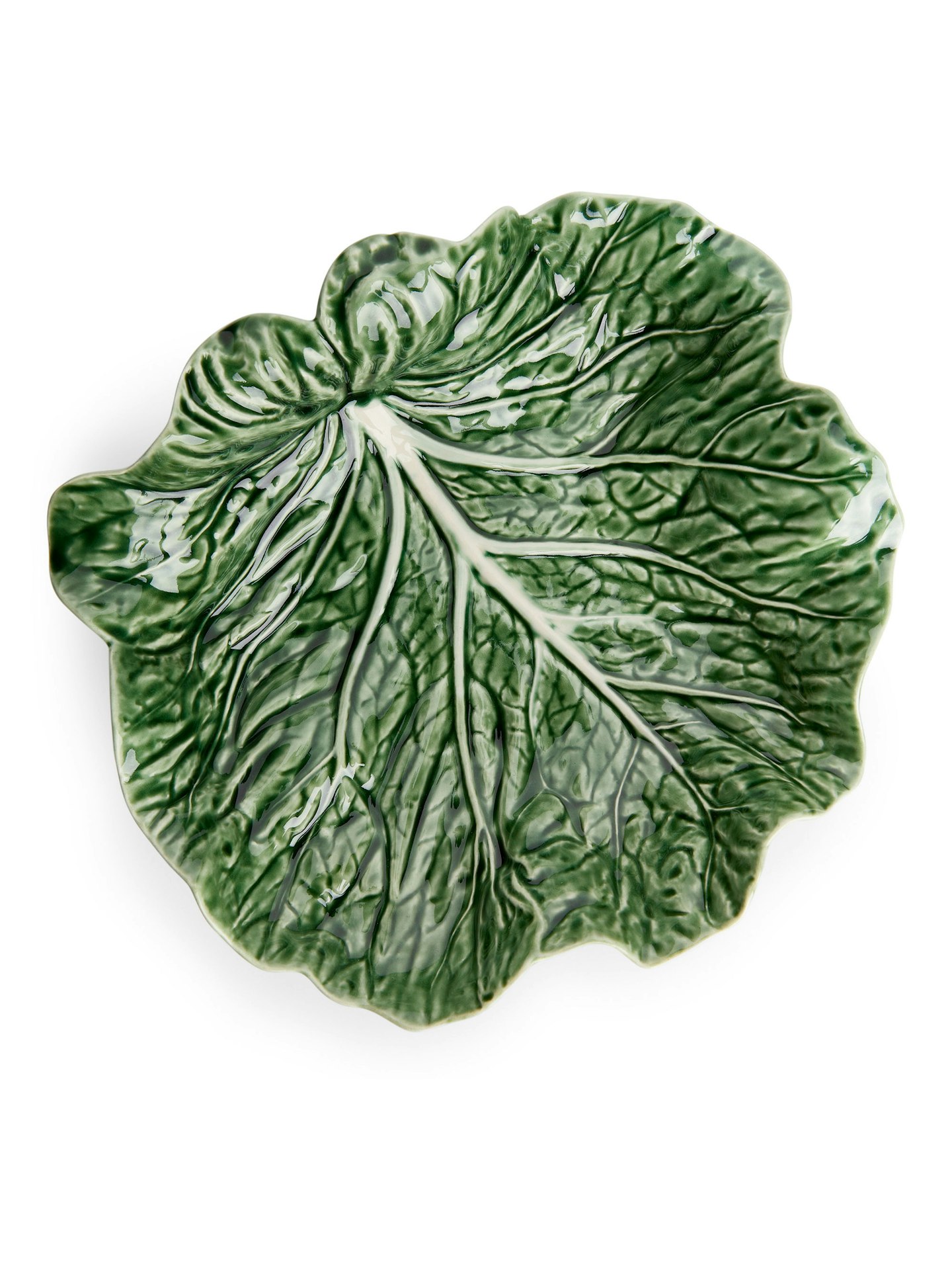 Bordallo Pinheiro Concave Leaf Plate, £29, Arket