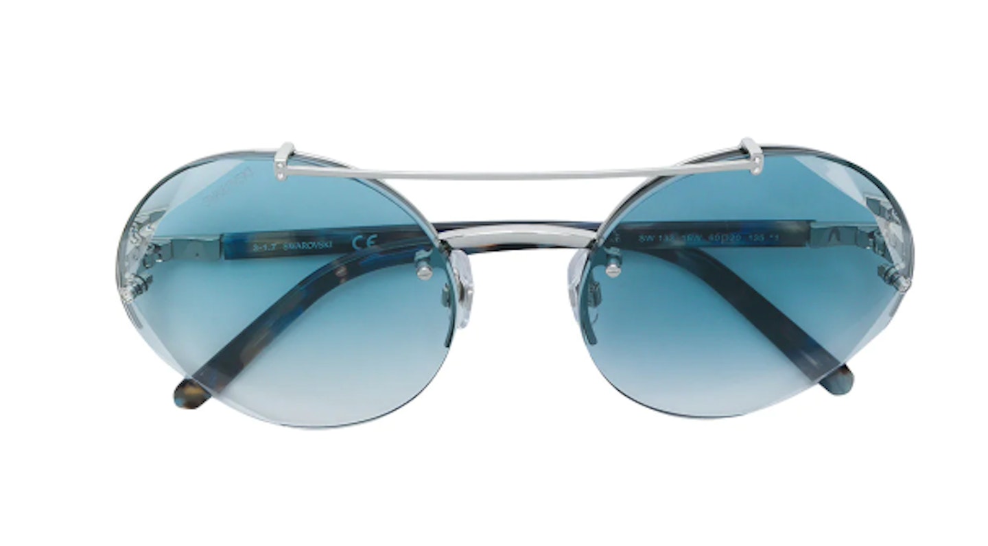 Swarovski Eyewear, Round Sunglasses, £197, Farfetch