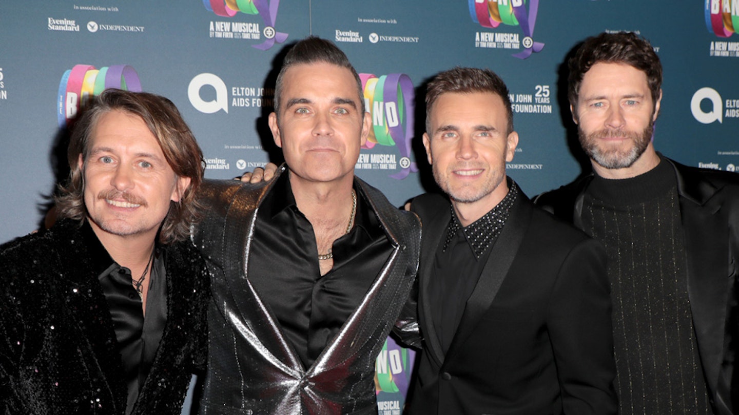 Take That with Robbie Williams