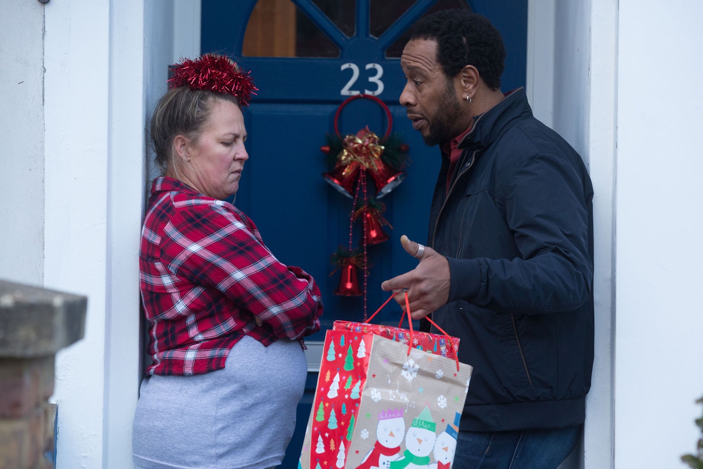 eastenders christmas day spoilers 2018 mitch kandice keanu and louise affair